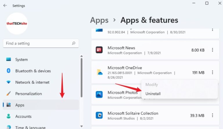 How to Disable OneDrive in Windows 11 - ThatTechSite